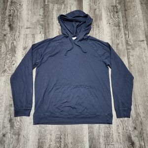 Barefoot Dreams Men's Deep Blue Hoodie